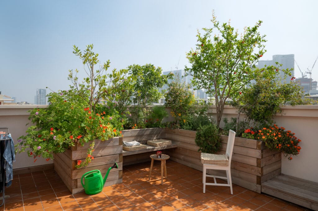 Rooftop garden